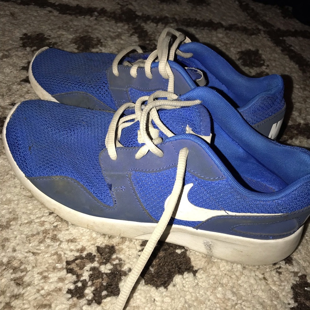 Blue Nike Running Shoes
